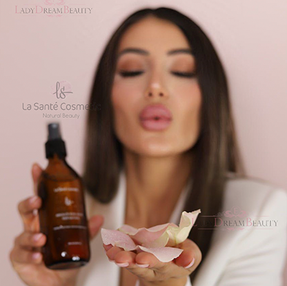 100% La Santé rose water from early harvest