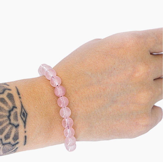 La Santé rose quartz bracelet