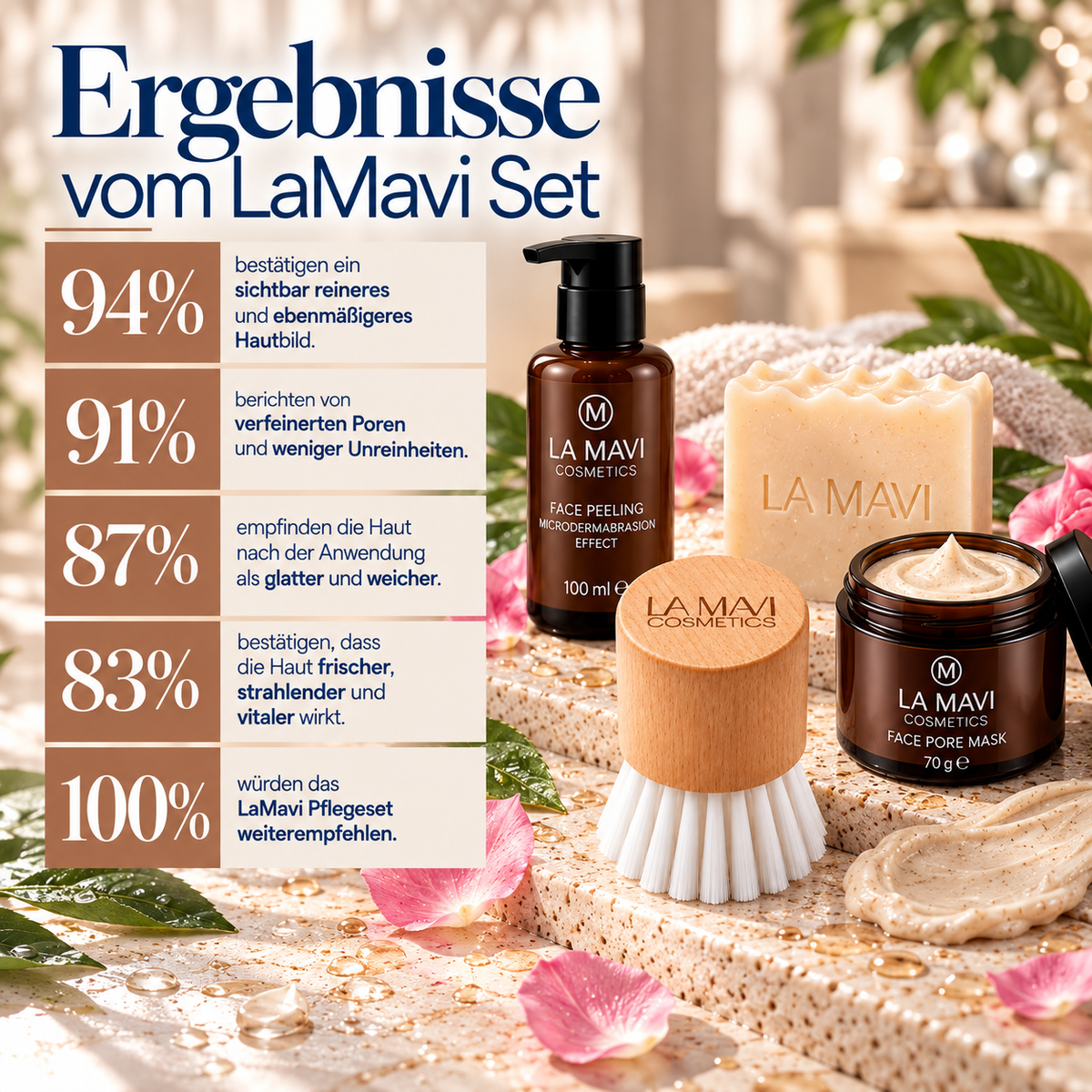 LaMavi Rose Glow Routine