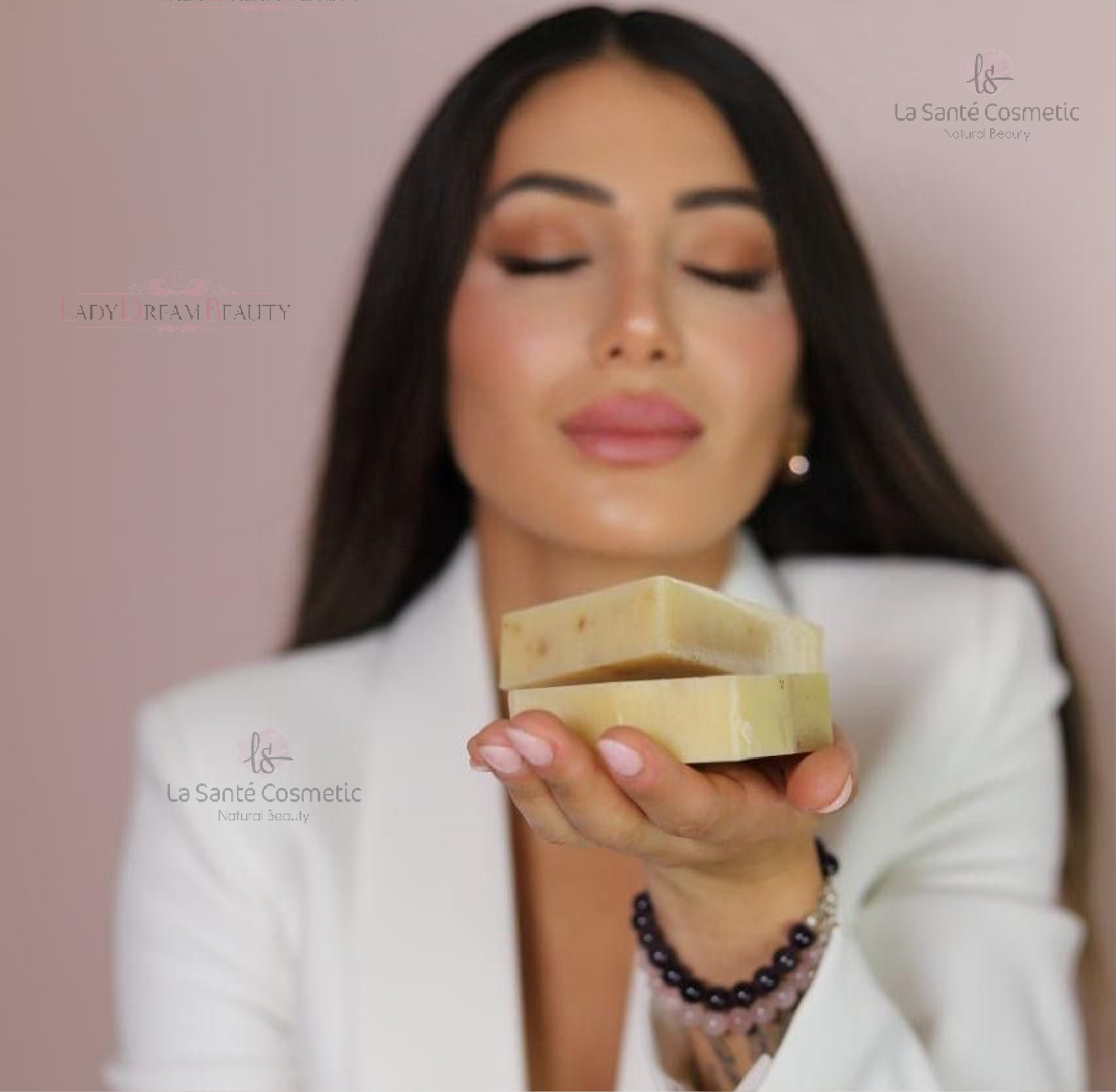 100% La Santé natural lavender soap