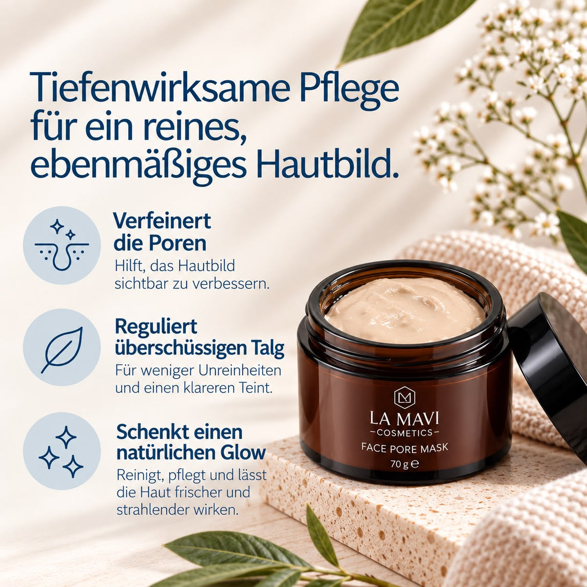 Face Pore Mask 70g