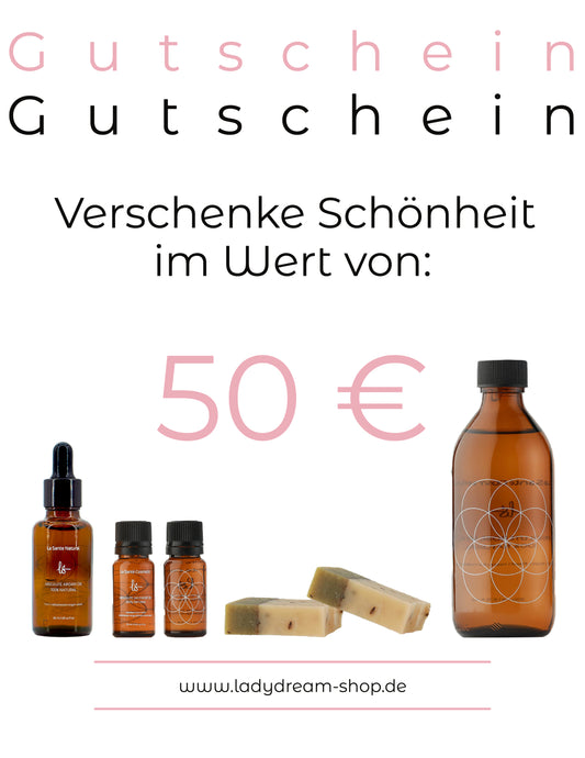 LadyDreamShop GESCHENKGUTSCHEIN DIGITAL